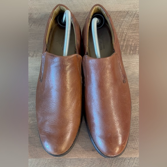 American Classic by DeLaRentis Brown Leather Loafers  Men's Size 9 - Picture 3 of 7